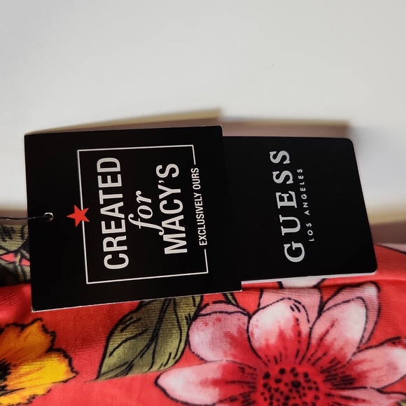 Guess Flourish Fields Sushi Kiss Kae Ruffle Top Size Medium - Picture 4 of 7